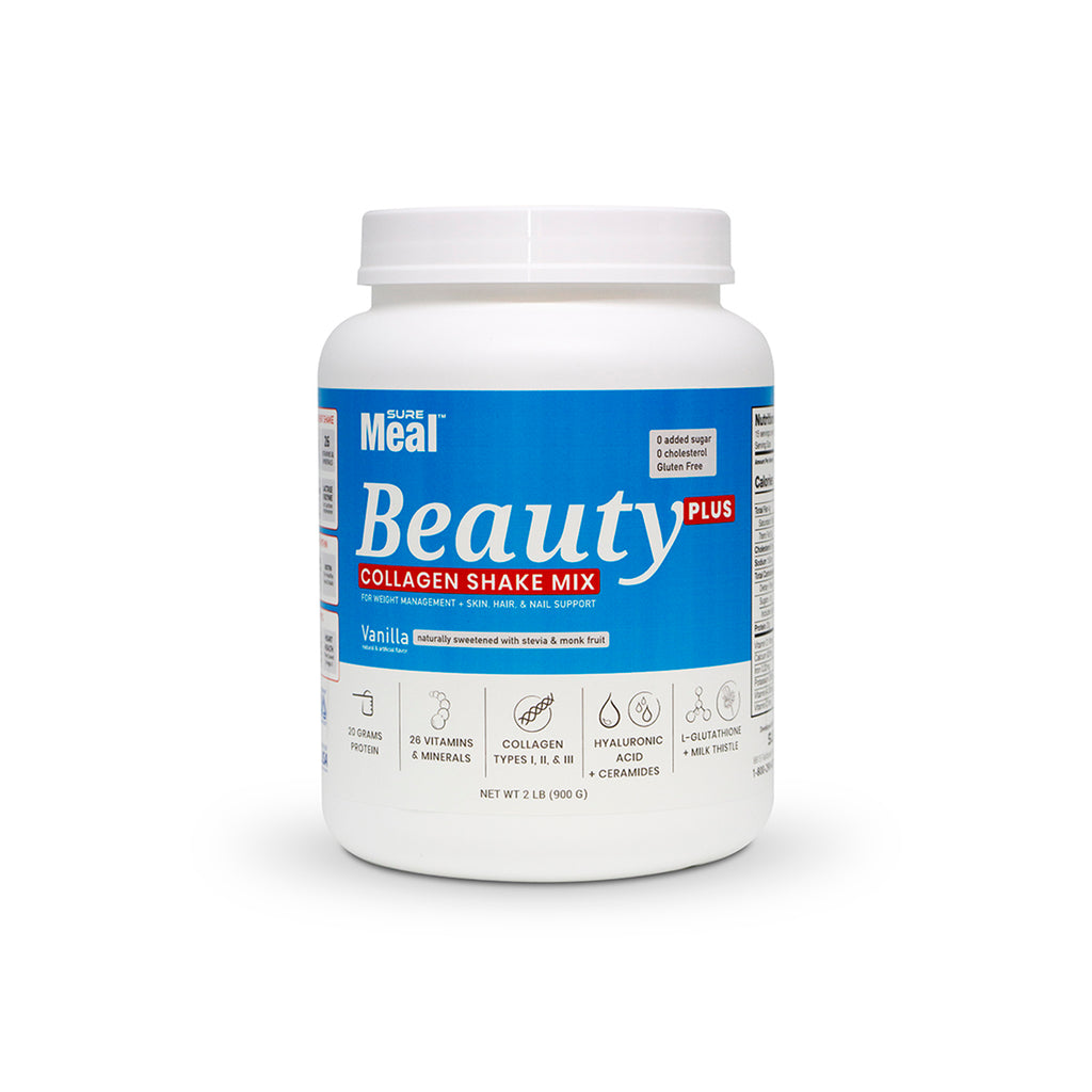 SureMeal™ Beauty PLUS, Enhanced Collagen, Biotin & HA (Bottle)