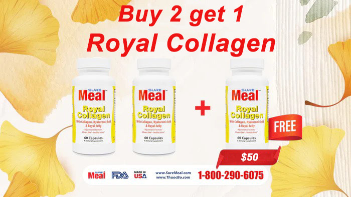 Buy 2 get 1 Royal Collagen (Royal Jelly & Collagen) - Skin & Joint Rejuvenation